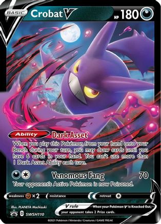 Crobat V (SWSH110) Holofoil - Black Star Promos