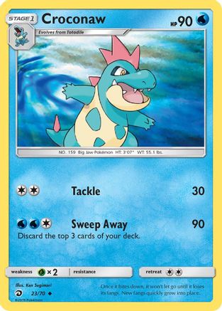 Croconaw (23) - Dragon Majesty