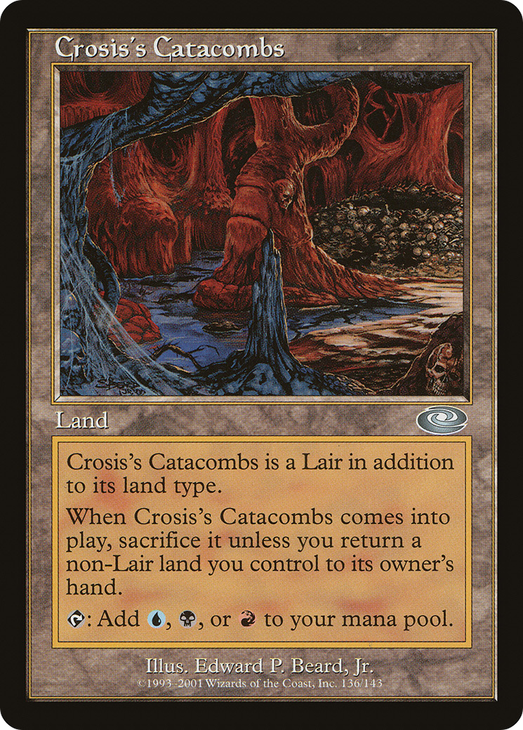 Crosis's Catacombs (136) Foil - Planeshift