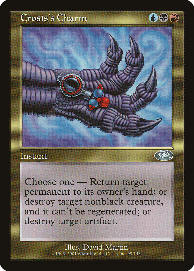 Crosis's Charm (099) Foil - Planeshift