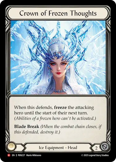 Crown Of Frozen Thoughts (PEN227) Cold Foil - Compendium of Rathe