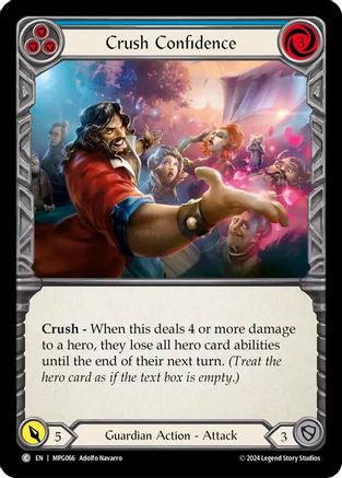 Crush Confidence (Blue) (MPG066) - Mastery Pack Guardian
