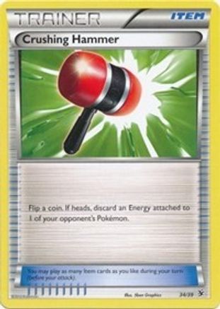 Crushing Hammer (34) - Kalos Starter Set