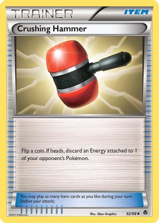 Crushing Hammer (92) Reverse Holofoil - Emerging Powers