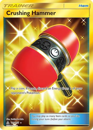 Crushing Hammer (Gold) (166) Holofoil - Ultra Prism