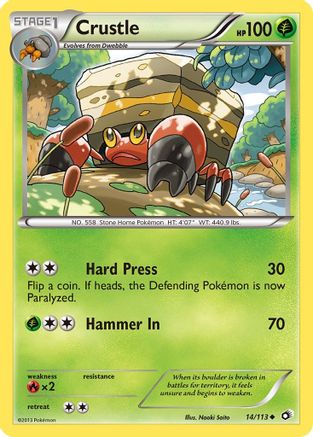Crustle (14) - Legendary Treasures