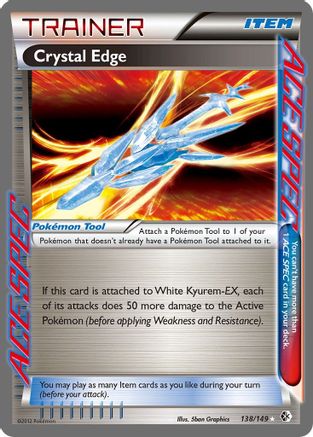 Crystal Edge (138) Holofoil - Boundaries Crossed