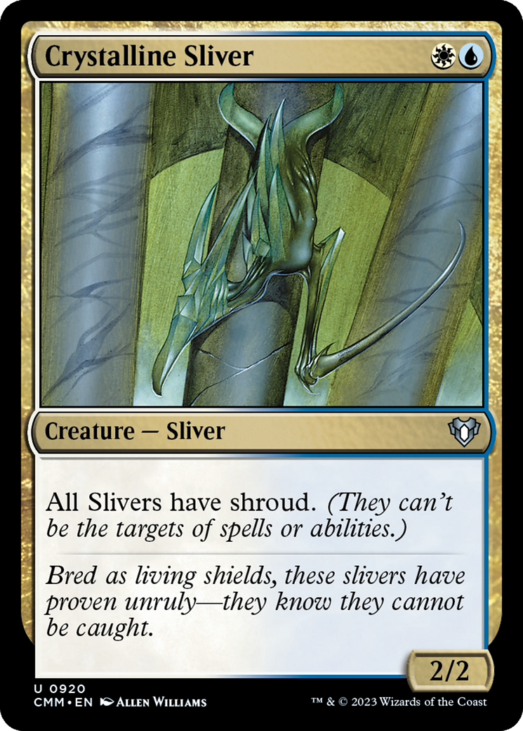 Crystalline Sliver (920) - Commander Masters