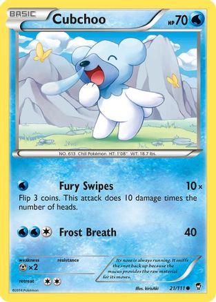 Cubchoo (21) - Furious Fists