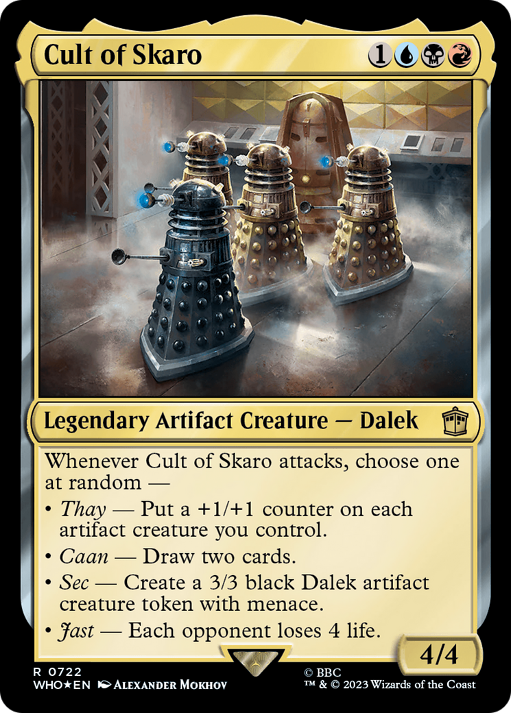 Cult of Skaro (722) Surge Foil - Doctor Who