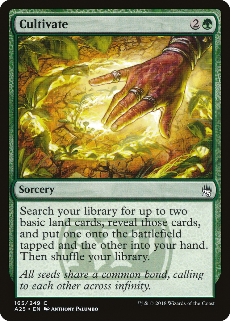 Cultivate (165) - Masters 25