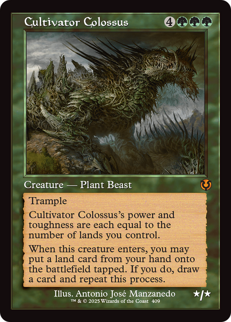 Cultivator Colossus (Retro) (409) Foil - Innistrad Remastered