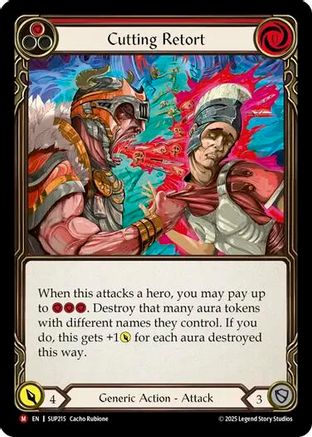 Cutting Retort (SUP215) - Super Slam