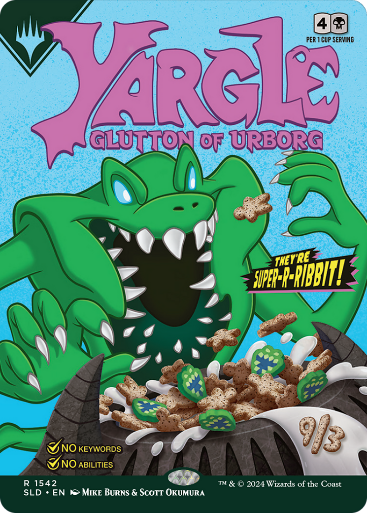 Yargle, Glutton of Urborg // Yargle, Glutton of Urborg (1542) Foil - Secret Lair Drop