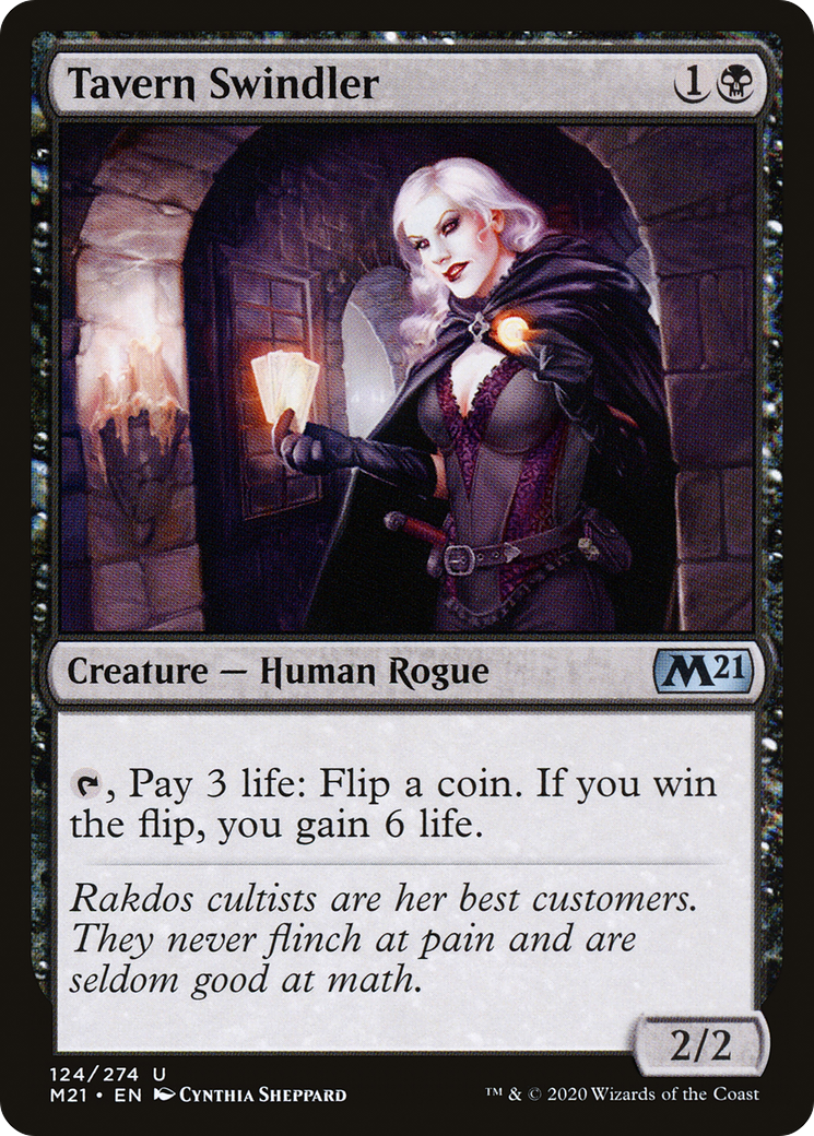 Tavern Swindler (124) - Core Set 2021