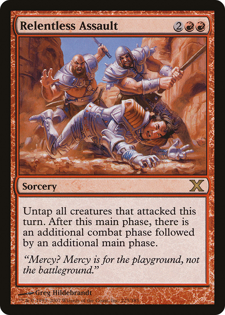 Relentless Assault (225) - Tenth Edition