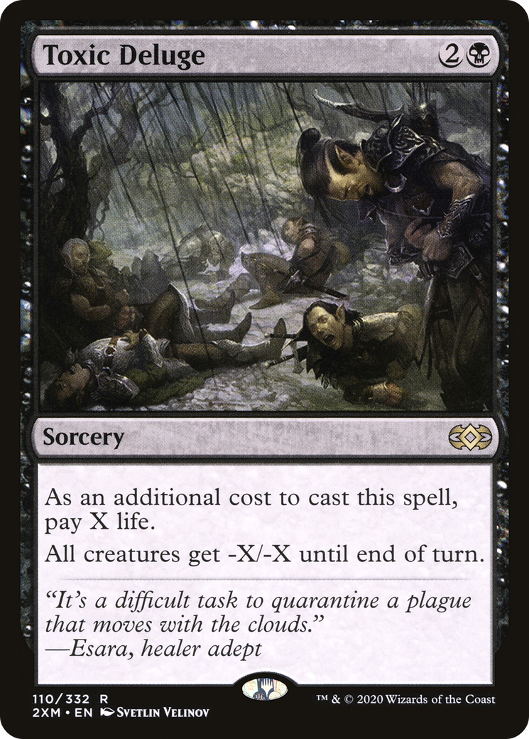 Toxic Deluge (110) Foil - Double Masters