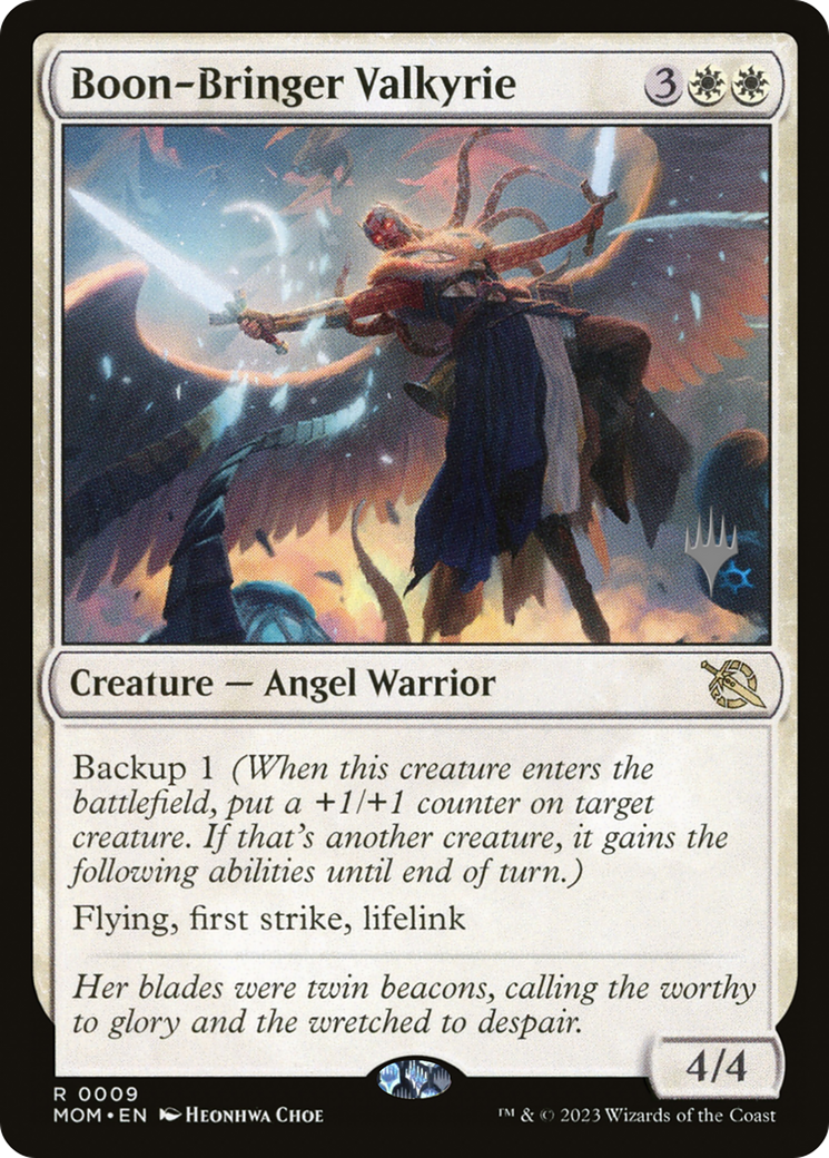 Boon-Bringer Valkyrie (09p) - March of the Machine Promos