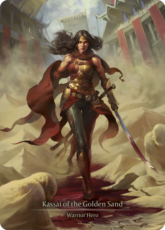 Kassai of the Golden Sand (Marvel) (HVY090) Cold Foil - Heavy Hitters