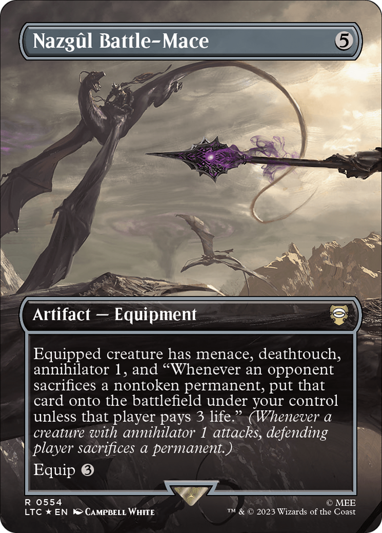 Nazgûl Battle-Mace (554) Foil - Tales of Middle-earth Commander