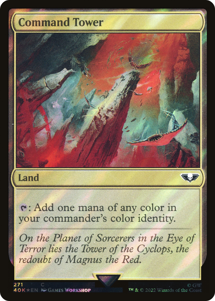 Command Tower (271) Surge Foil - Warhammer 40,000 Commander