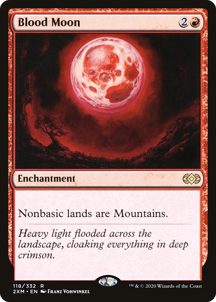 Blood Moon (118) Foil - Double Masters