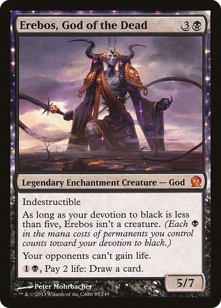 Erebos, God of the Dead (085) Foil - Theros