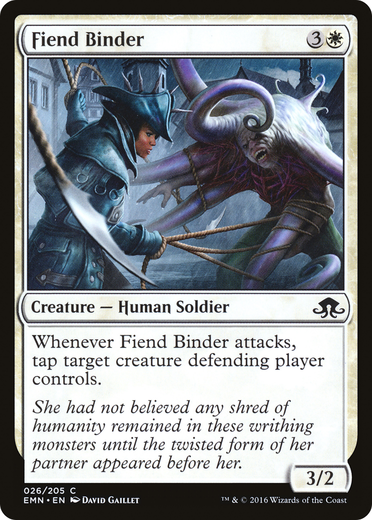 Fiend Binder (026) Foil - Eldritch Moon
