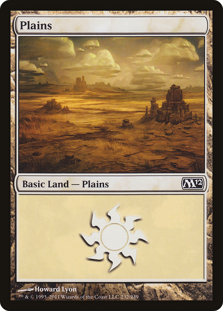 Plains (232) Foil - Magic 2012