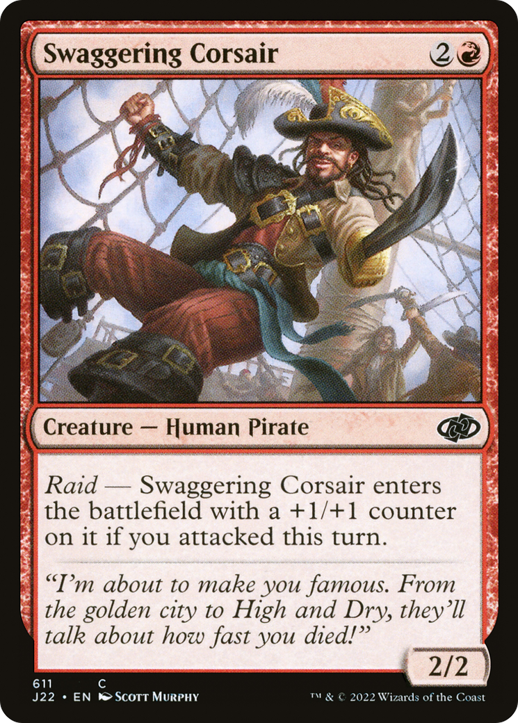 Swaggering Corsair (611) - Jumpstart 2022