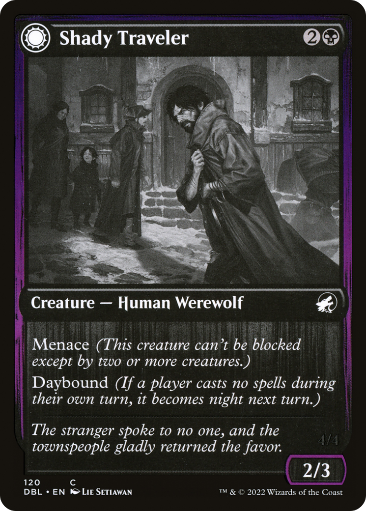 Shady Traveler (120) Foil - Innistrad: Double Feature