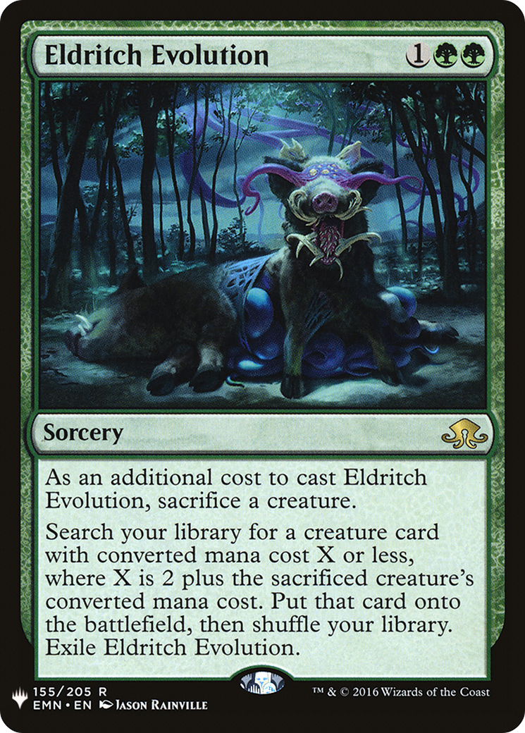 Eldritch Evolution (EMN-155) - The List
