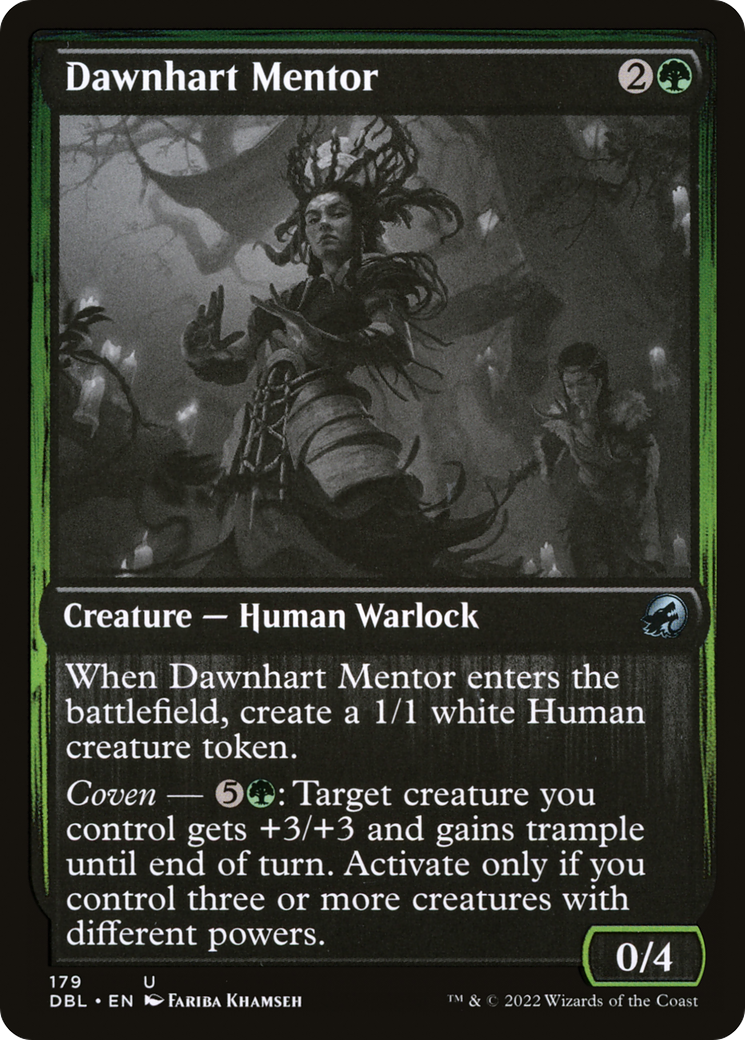 Dawnhart Mentor (179) Foil - Innistrad: Double Feature