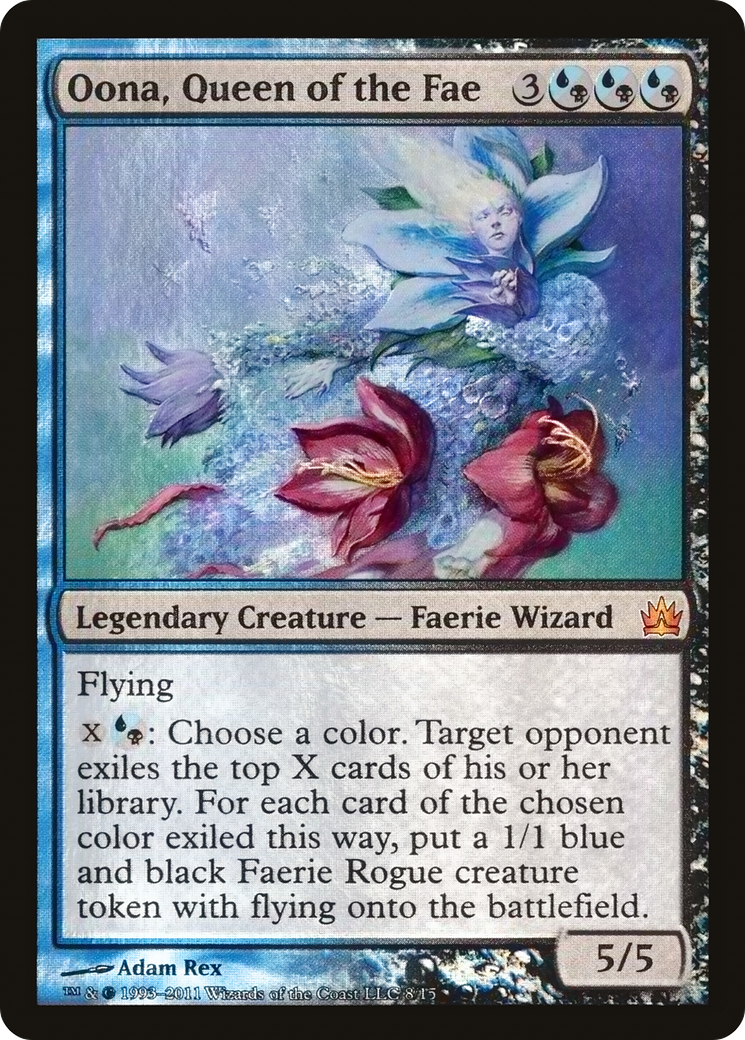 Oona, Queen of the Fae (008) Foil - From the Vault: Legends