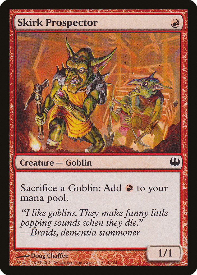 Skirk Prospector (049) - Duel Decks: Knights vs. Dragons