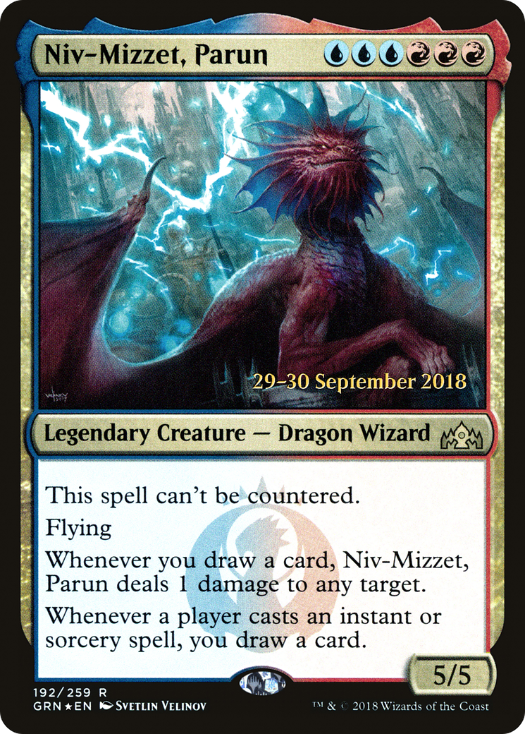 Niv-Mizzet, Parun (192) Foil - Guilds of Ravnica Promos