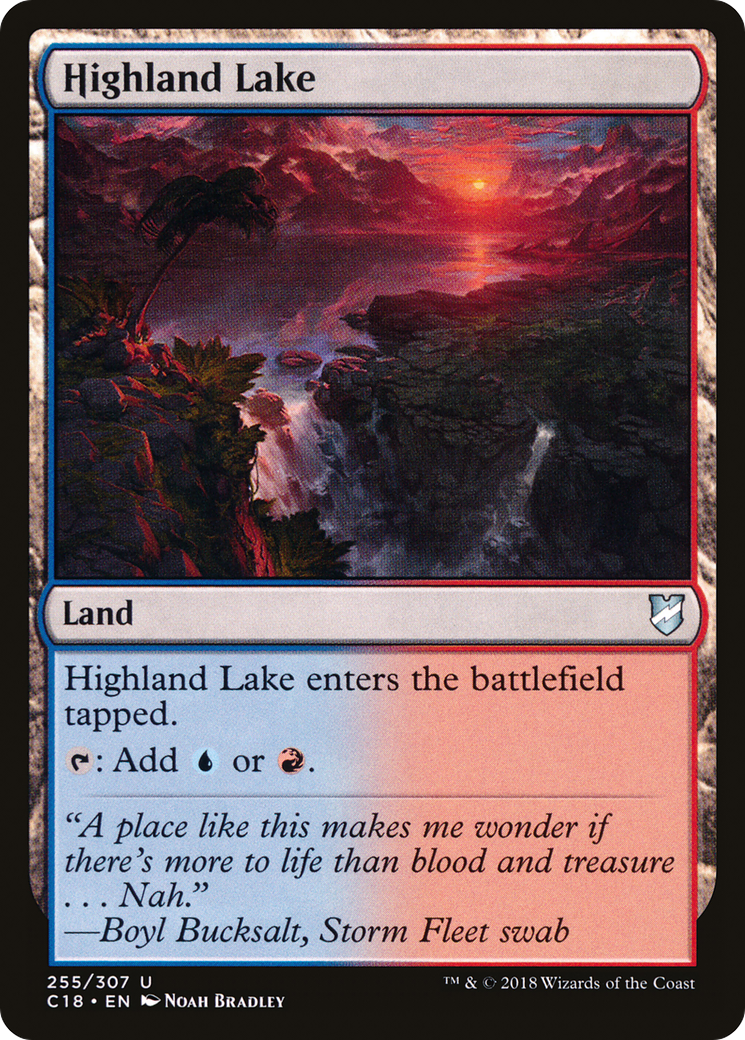 Highland Lake (255) - Commander 2018