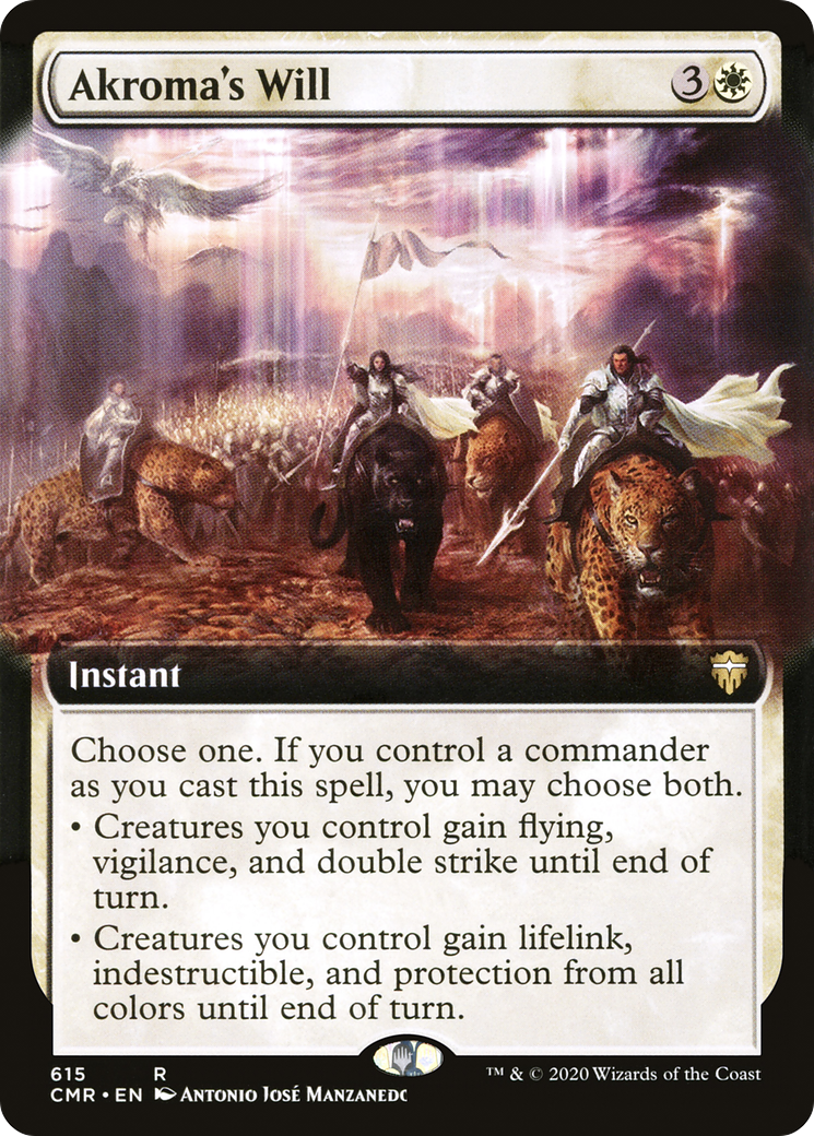 Akroma's Will (Extended Art) (615) - Commander Legends
