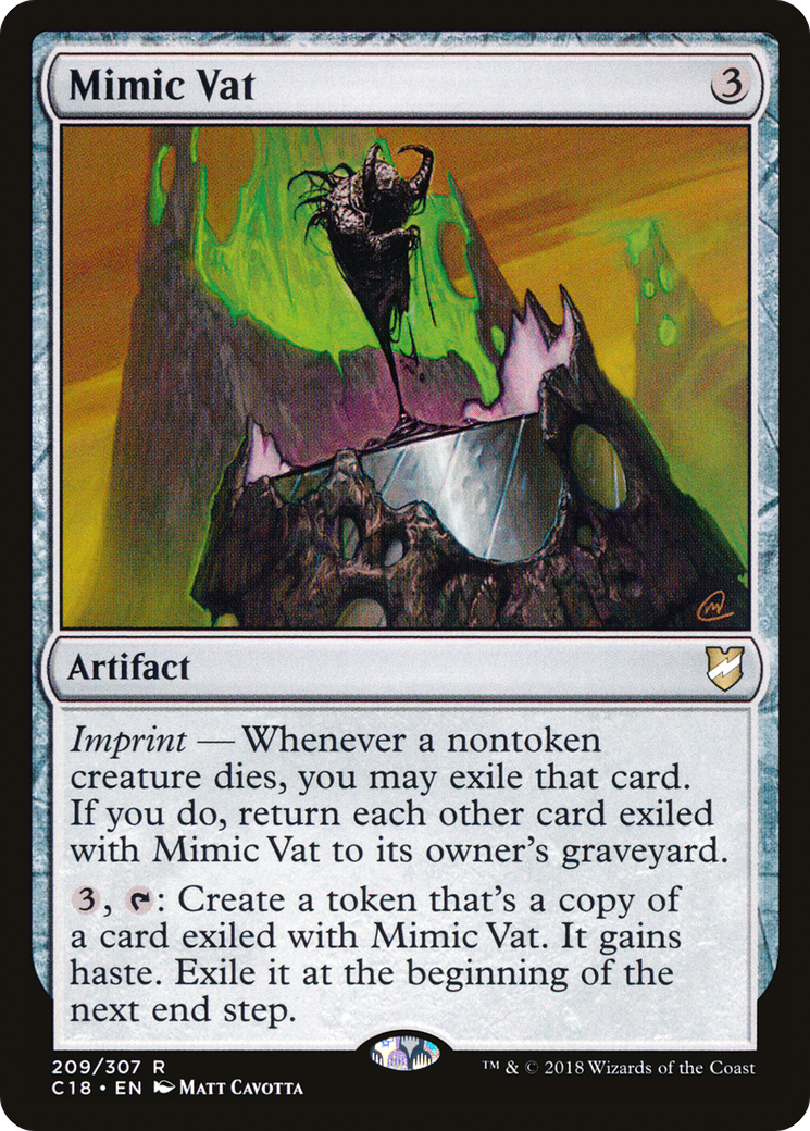 Mimic Vat (209) - Commander 2018