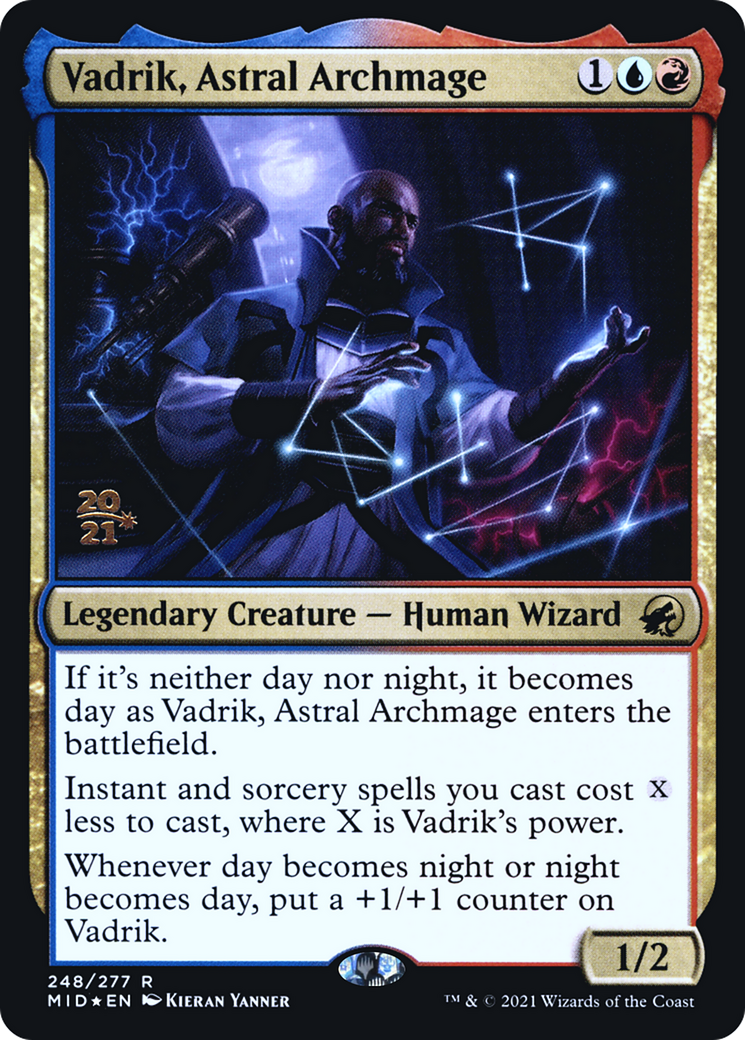 Vadrik, Astral Archmage (248s) Foil - Innistrad: Midnight Hunt Promos
