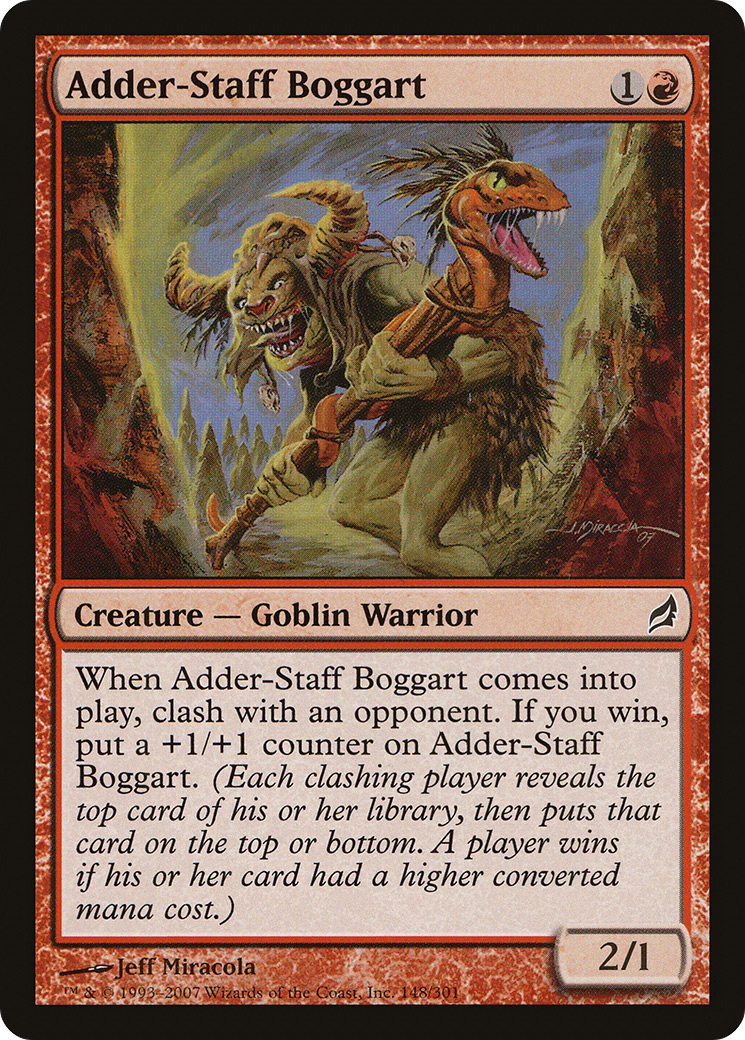 Adder-Staff Boggart (148) - Lorwyn