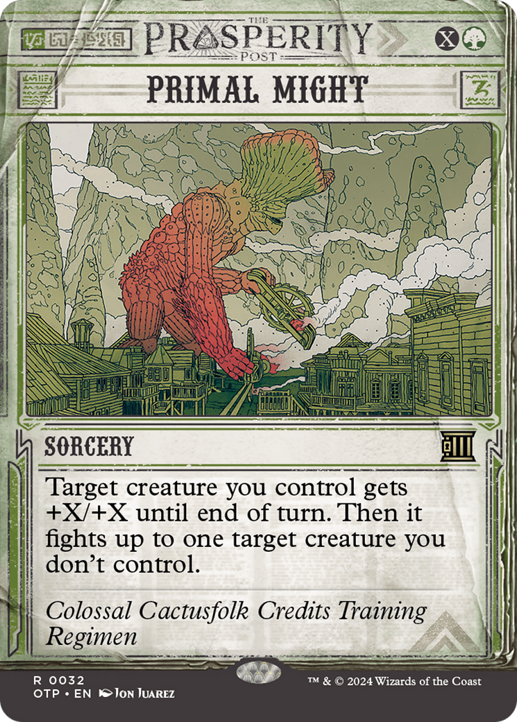 Primal Might (Showcase) (032) - Breaking News