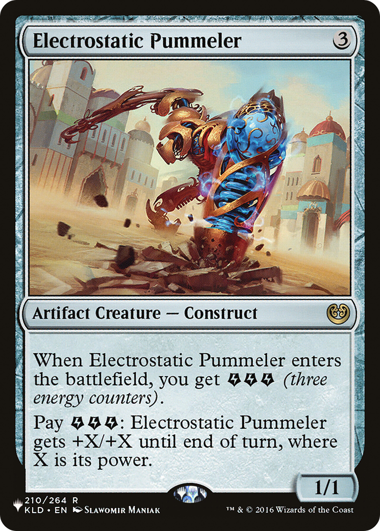 Electrostatic Pummeler (KLD-210) - The List