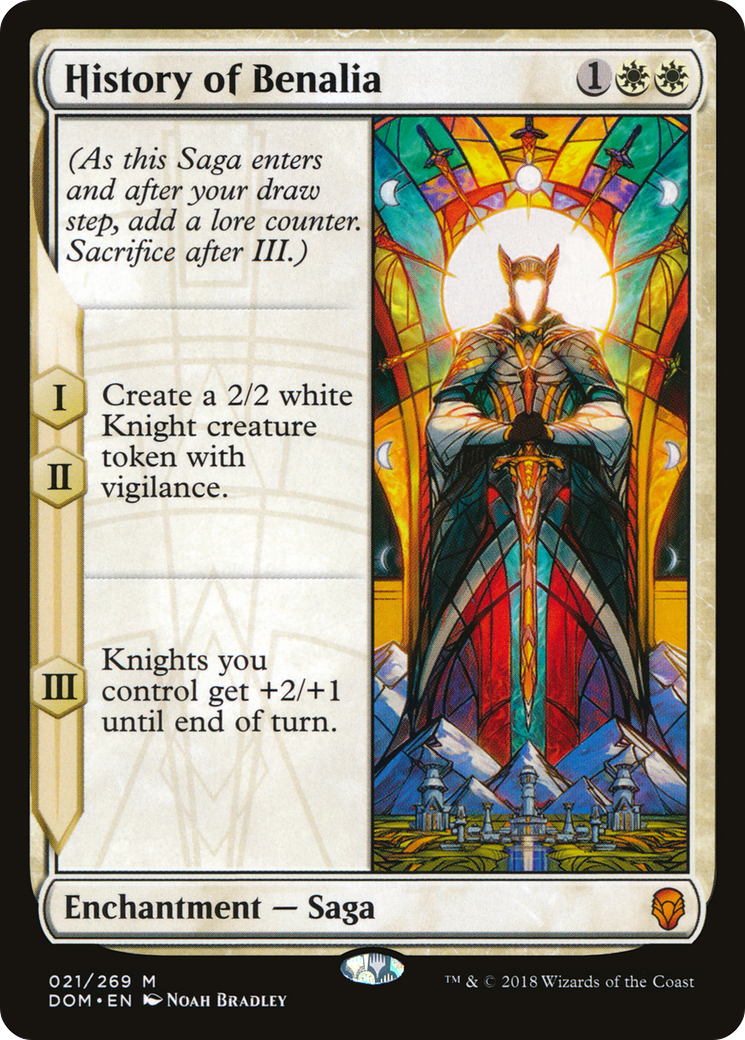 History of Benalia (021) Foil - Dominaria