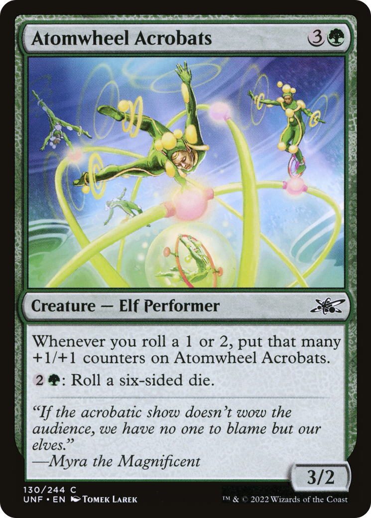 Atomwheel Acrobats (130) - Unfinity