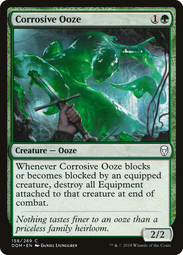 Corrosive Ooze (158) - Dominaria