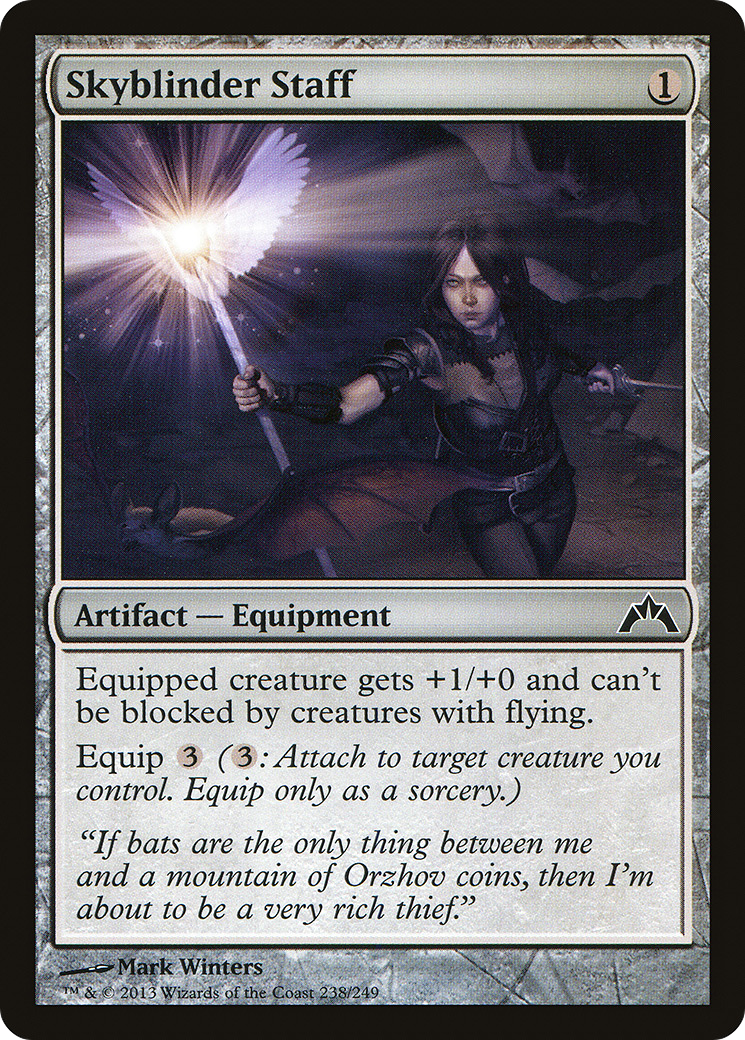 Skyblinder Staff (238) Foil - Gatecrash