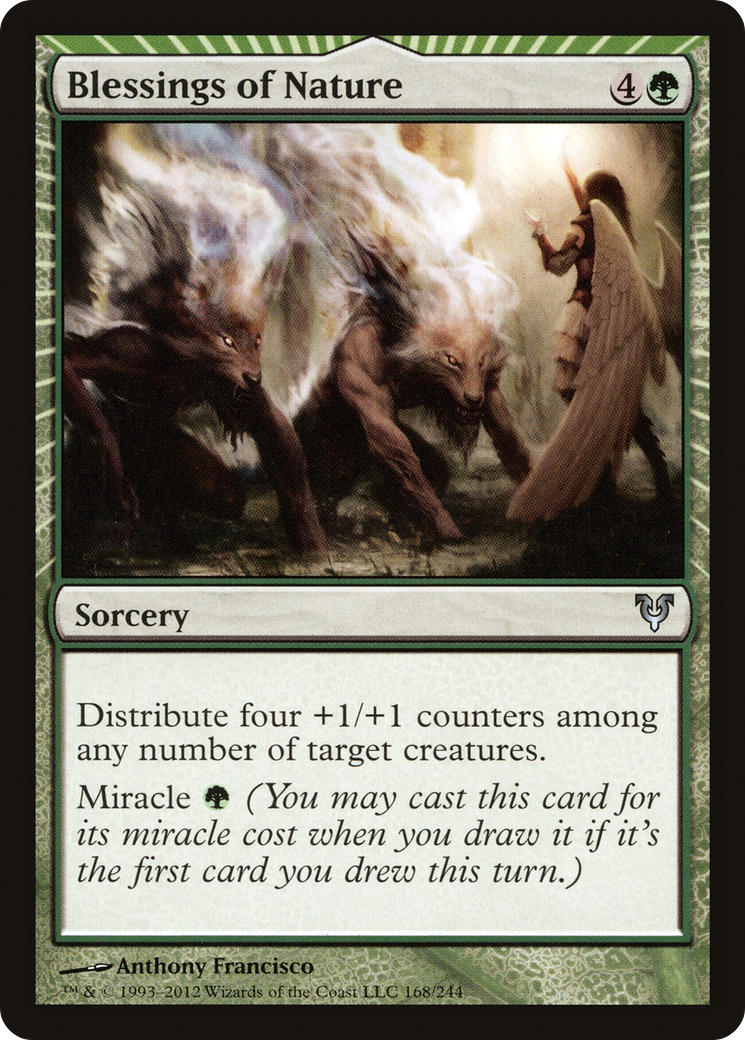 Blessings of Nature (168) - Avacyn Restored