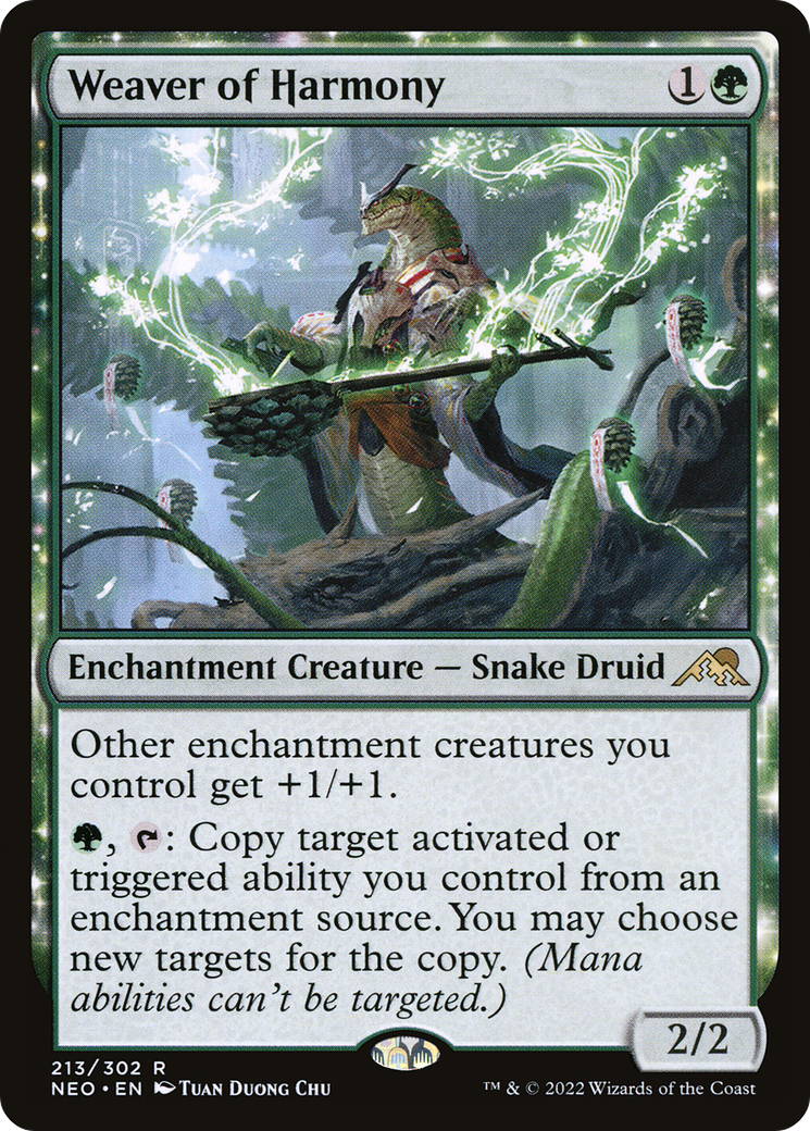 Weaver of Harmony (213) - Kamigawa: Neon Dynasty