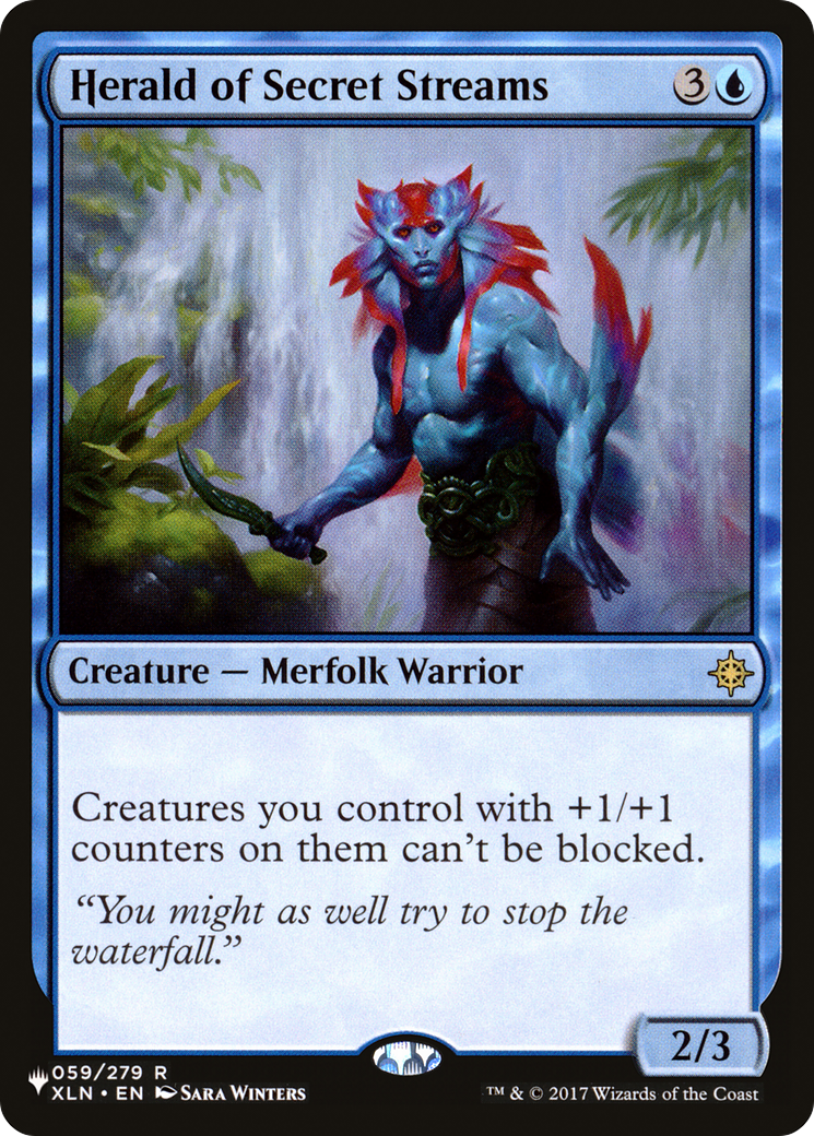 Herald of Secret Streams (XLN-59) - The List